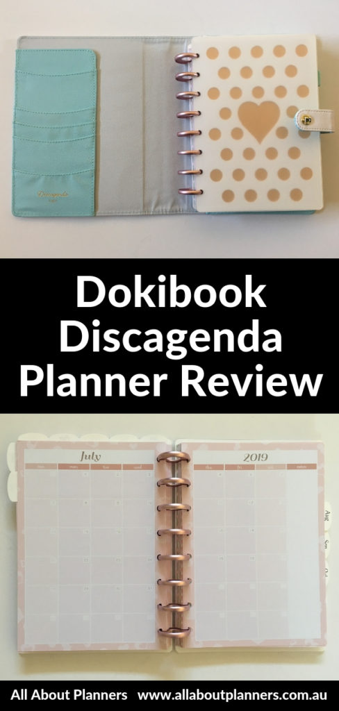 dokibook discagenda planner review pros and cons pen testing video flipthrough a5 diva