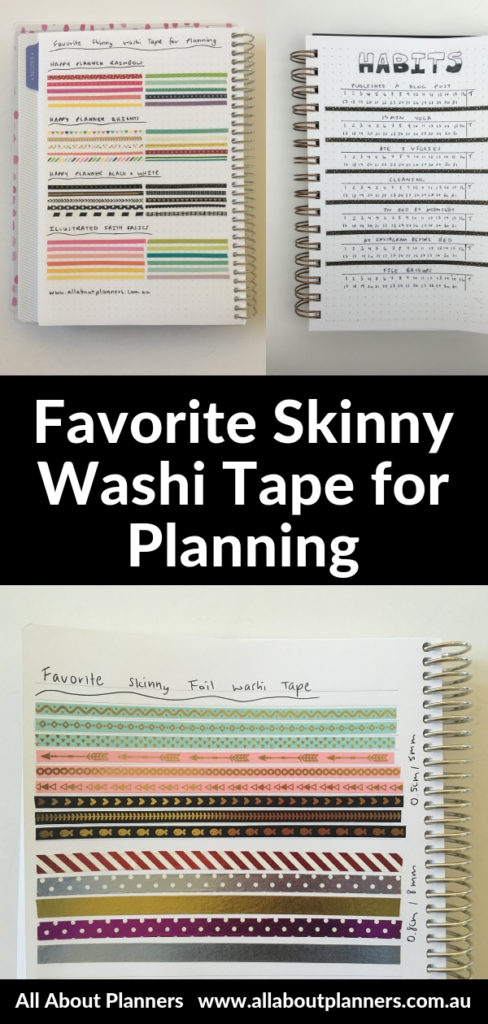 Finally using my skinny washi tape! – K Werner Design Blog