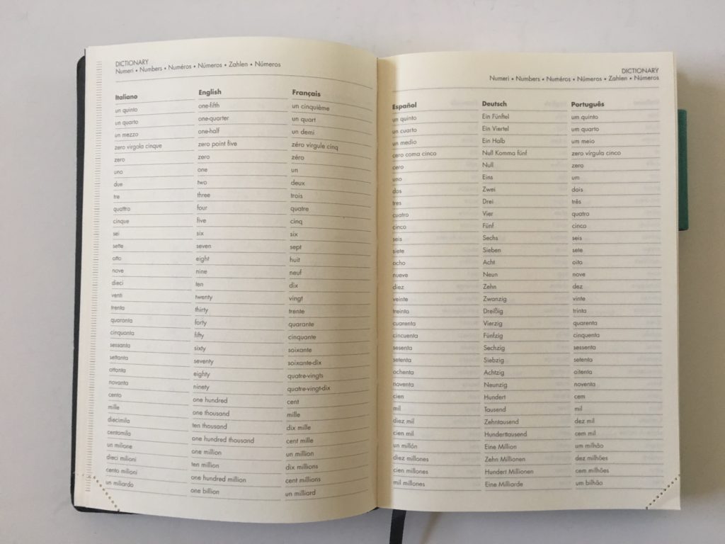 legami weekly planner made in italy dictionary language translations