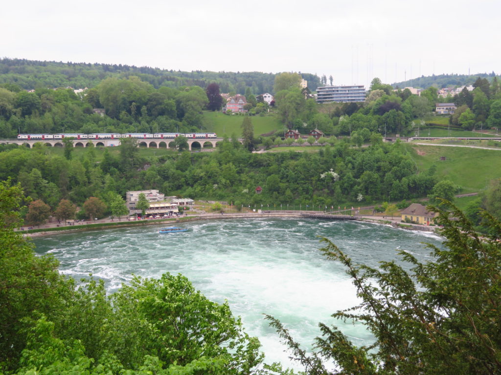 rhine falls switzerland viewpoint from laufen castle side tips how to get there spring may