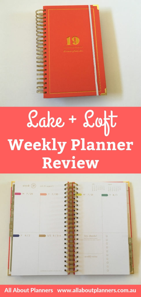 lake and loft weekly planner review pros and cons monday week start horizontal vertical monthly budget review 2 page calendar