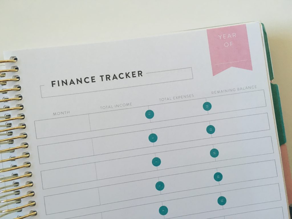 recollections budget planner review finance tracker pros and cons video review colorful simple