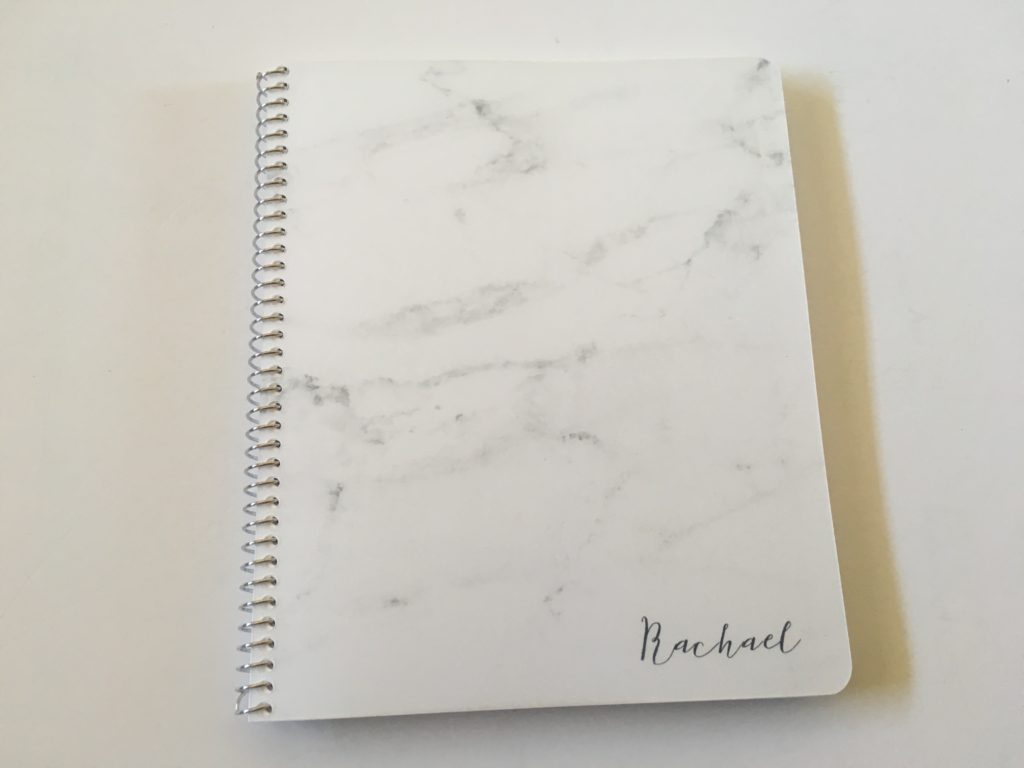 custom weekly planner practical paper co review video pen testing ghosting bleed through horizontal spread and bullet journal
