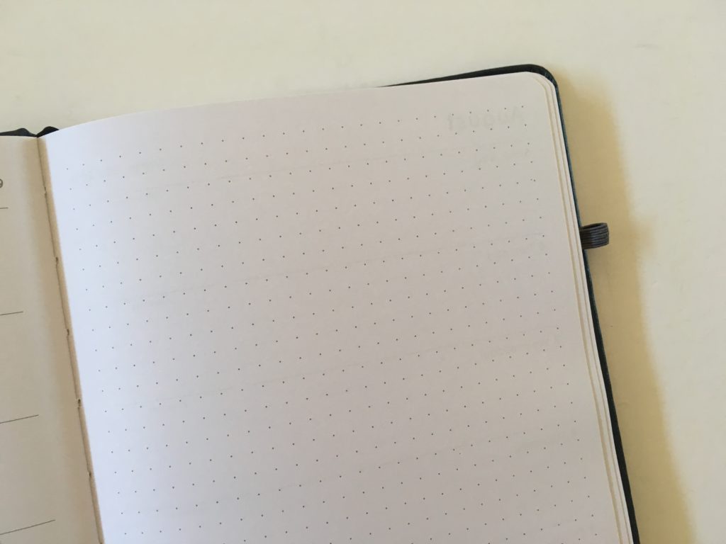 otto dot diary journal cross between traditional weekly planner and bullet journal