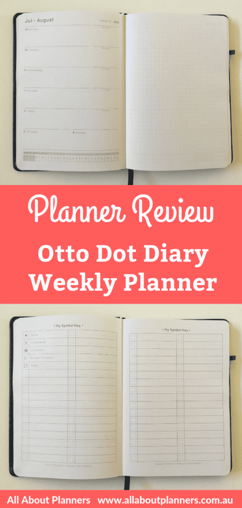 Otto Dot Diary Weekly Planner Review (Pros, Cons and Pen Test) – All ...