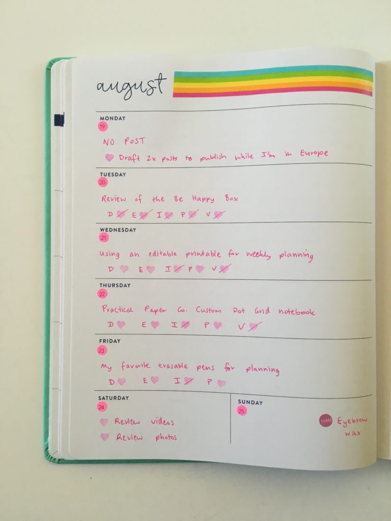 planner hacks how to use an expired weekly planner washi tape custom date dot stickers