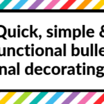 Quick, simple and functional bullet journal decorating tips