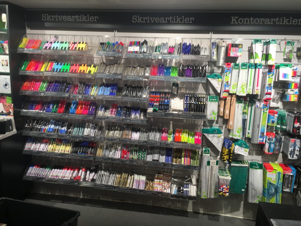 arnold busck stationery shopping copenhagen planner supplies
