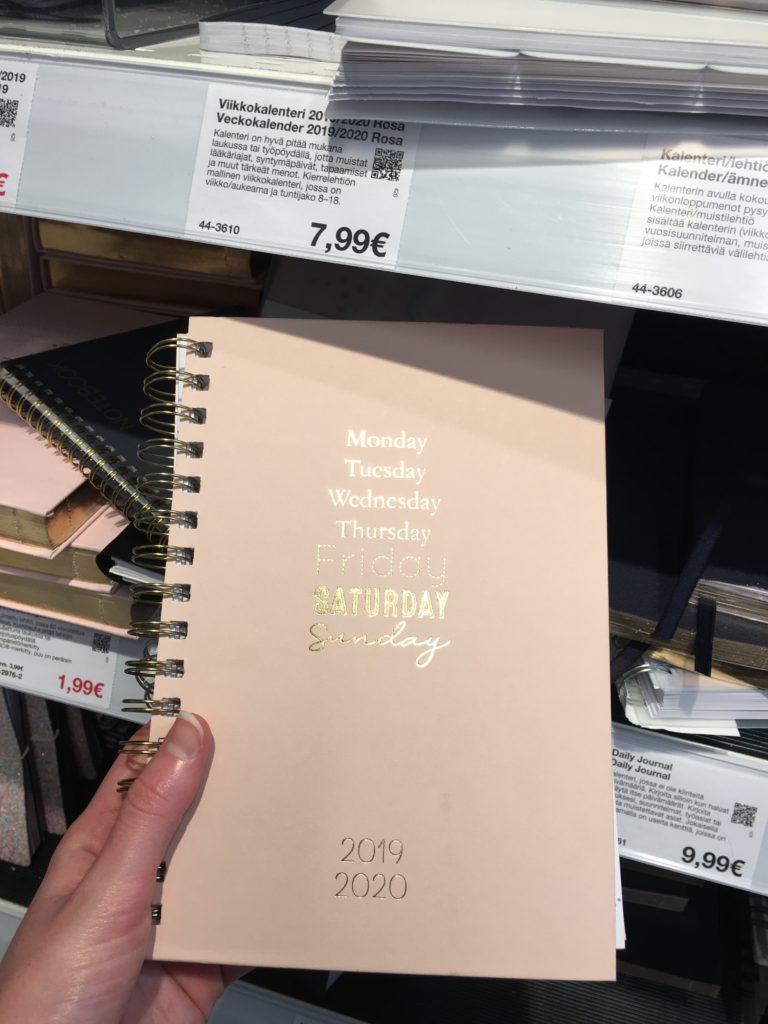 clas ohlson helsinki finland stationery shops planner supplies where to find best planners notebooks cheap affordable daily planner europe