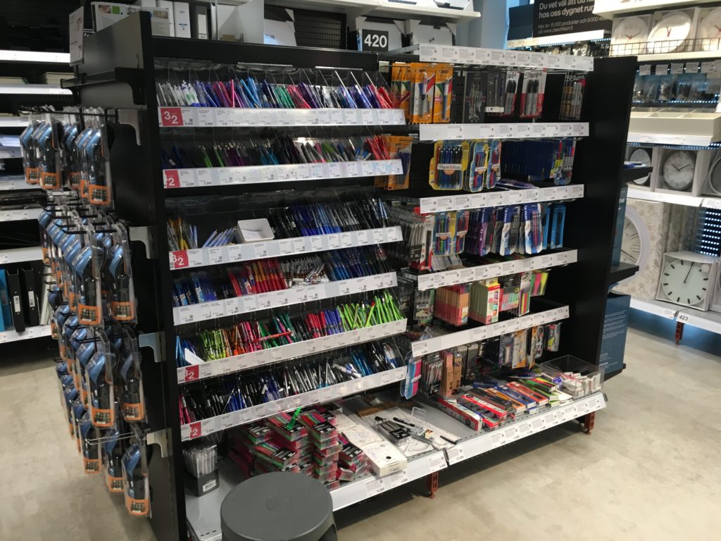 clas ohlson helsinki finland stationery shops planner supplies where to find best planners notebooks cheap affordable planner pens label makers
