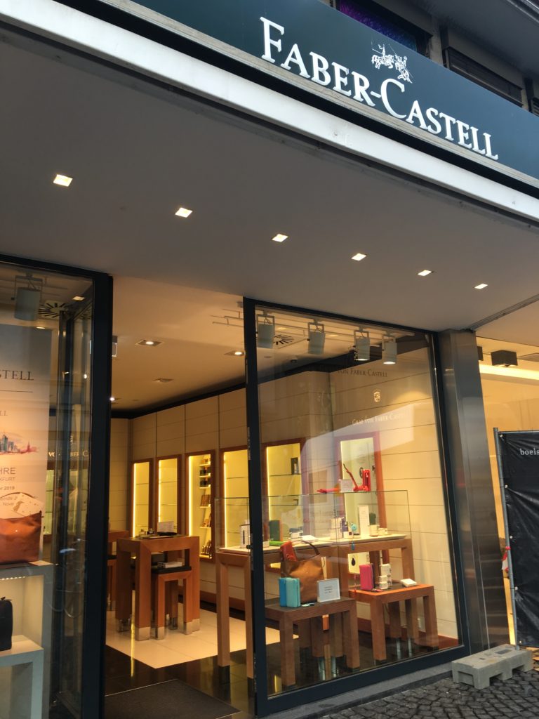 faber castell stationery shop frankfurt