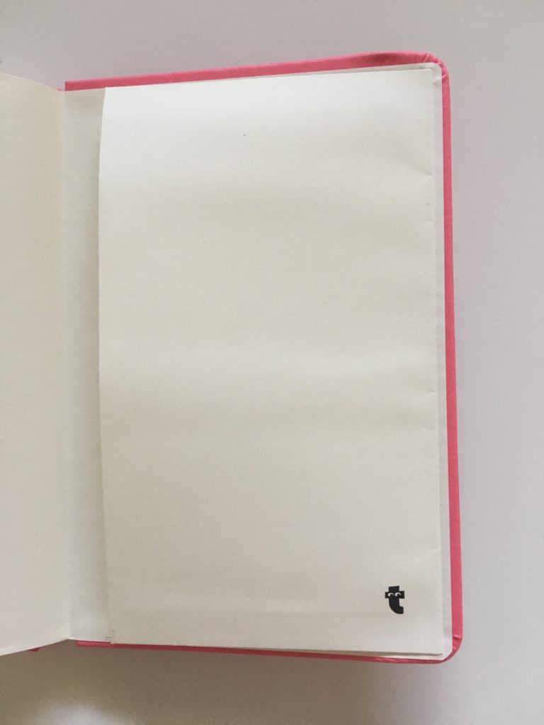 flying tiger copenhagen pen testing ghosting bleed through ribbon bookmark 5mm dot grid hardcover pocket folder