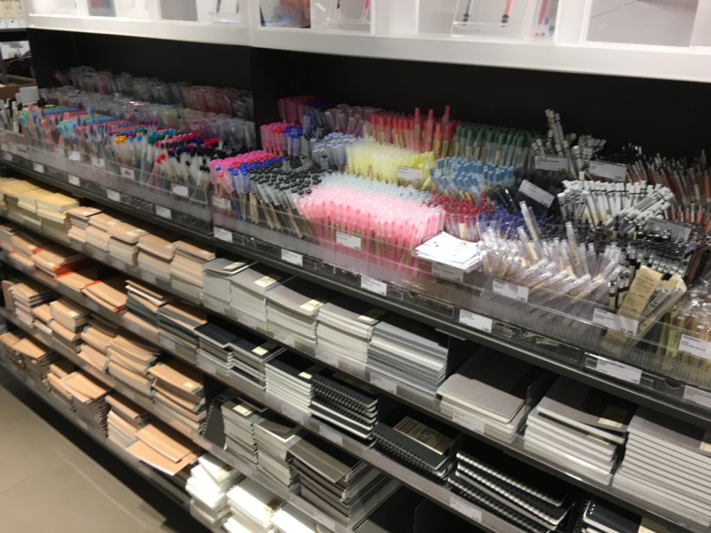 muji frankfurt stationery shopping planner supplies notebooks kraft