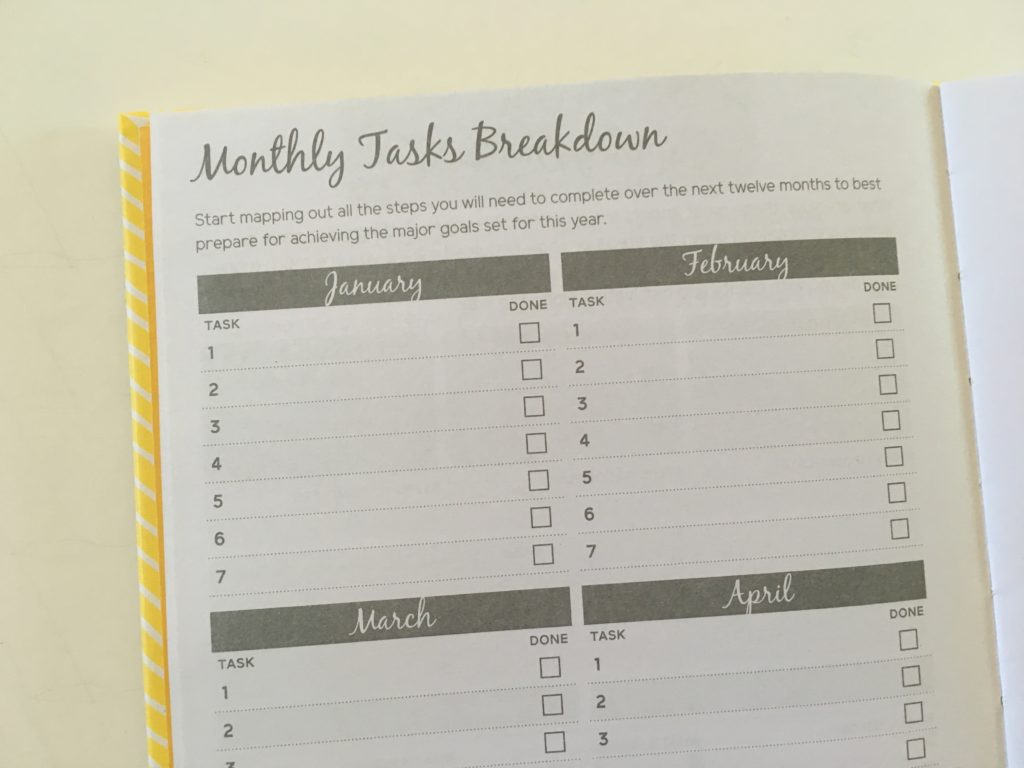 otto monthly planner review weekly spread 2 page horizontal australia