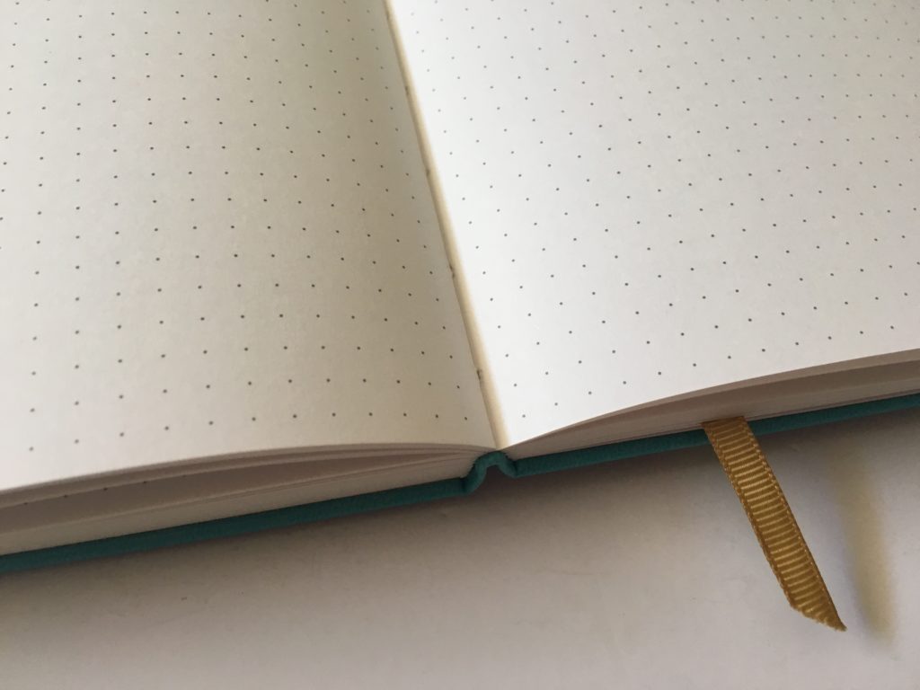 buke stationery dot grid notebook lay flat binding sewn bound notebooks ivory paper 5mm dot grid spacing 160 gsm paper
