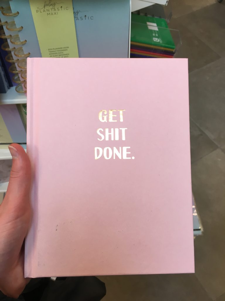 get shit done dot grid notebook belgium