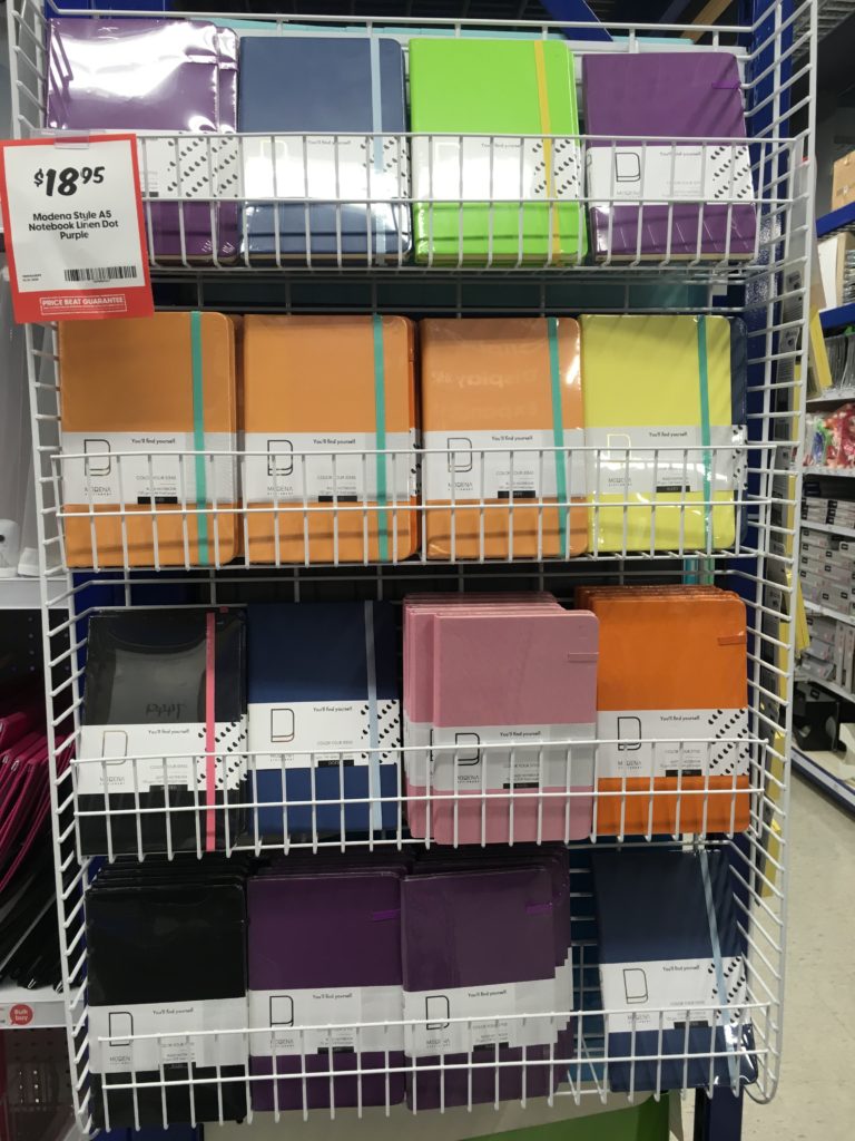 modena dot grid notebooks lined ruled colorful officeworks australia review