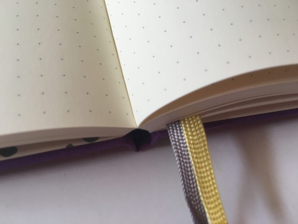 modena stationery dot grid notebook review pen loops 5mm dot grid lay flat on their own