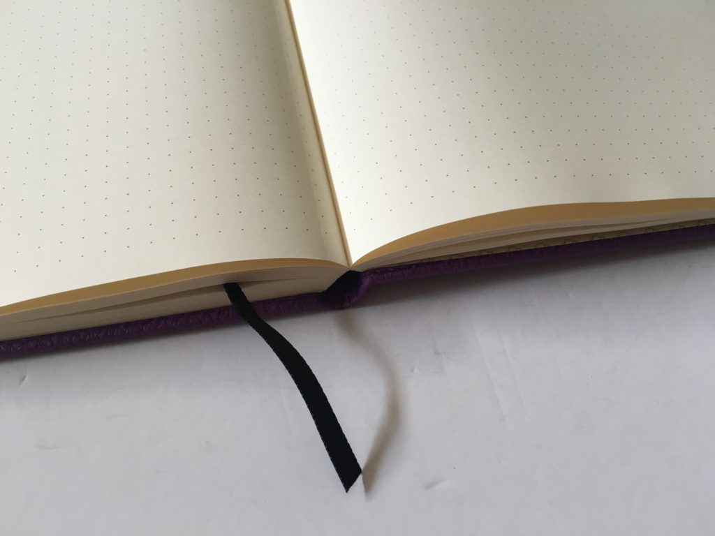 Dingbats dot grid notebook review bullet journal bujo smooth cream paper_05