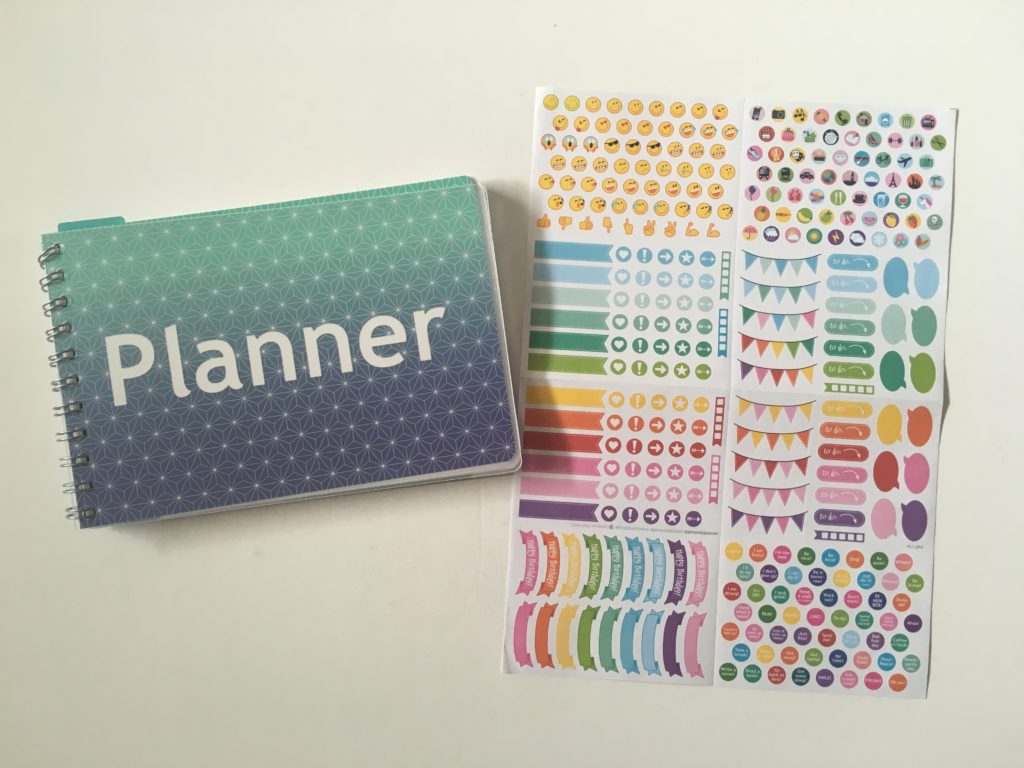 Personal planner weekly planner review video flipthrough pros and cons planner stickers add on