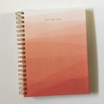 Golden Coil Weekly Planner Review (custom planner – you choose the cover & inside pages)