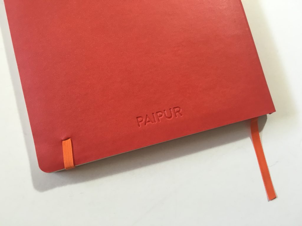 paipur dot grid lined notebook review alternative to traditional bullet journal bujo notebook video flipthrough pen testing_15