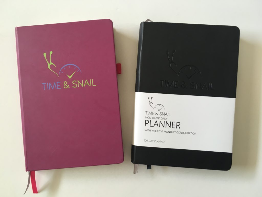 time and snail daily weekly planner review undated 100 daily pages 2 morning plan schedule to do and review sewn bound habit tracker hardcover
