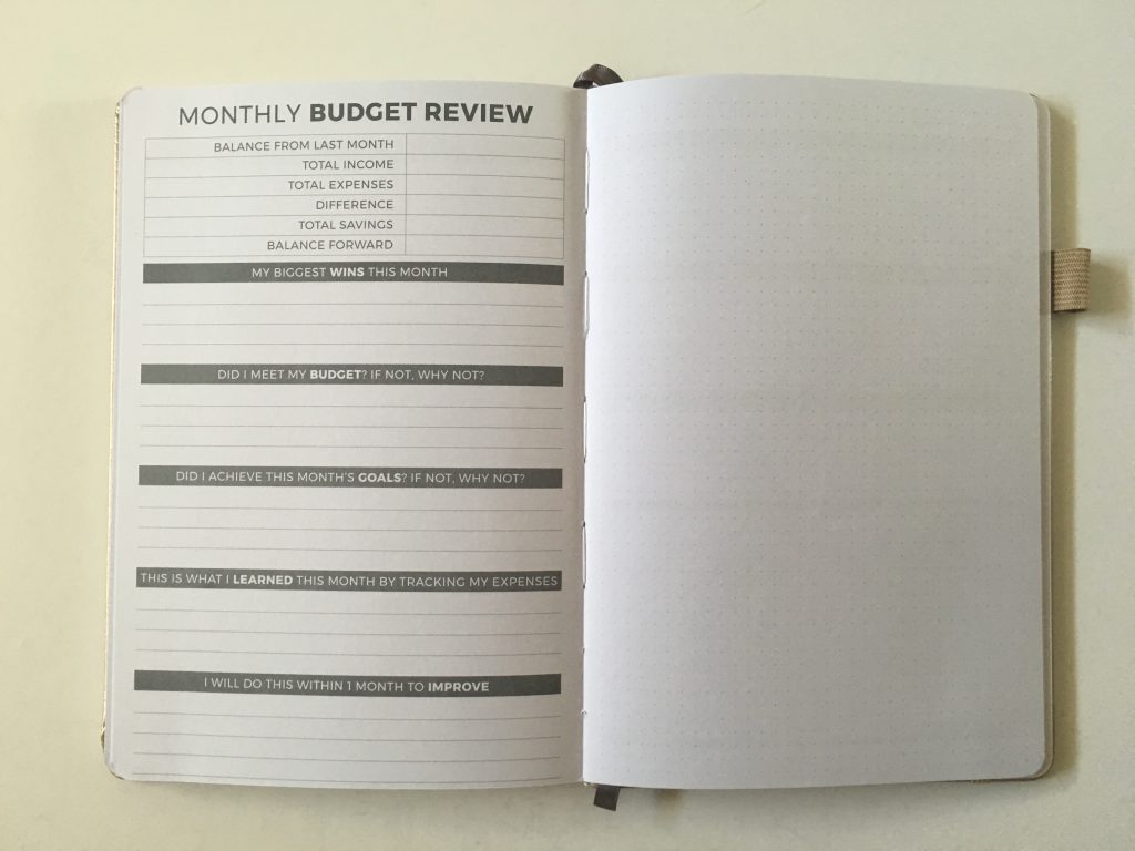 Clever fox budget planner review monthly pre-filled goals spending expenses tracker debt savings goals affordable minimalist video flipthrough pros and cons pen testing_08