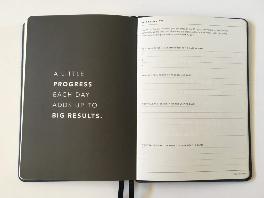 Mi Goals Progress Journal goals planner undated 30 day 60 day 90 day australian project goals blog daily day to a page_21