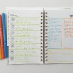 4 Color weekly spread in the Blue Sky Noteworthy Planner