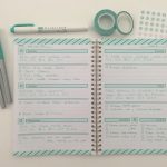 Decorating a $2 weekly planner