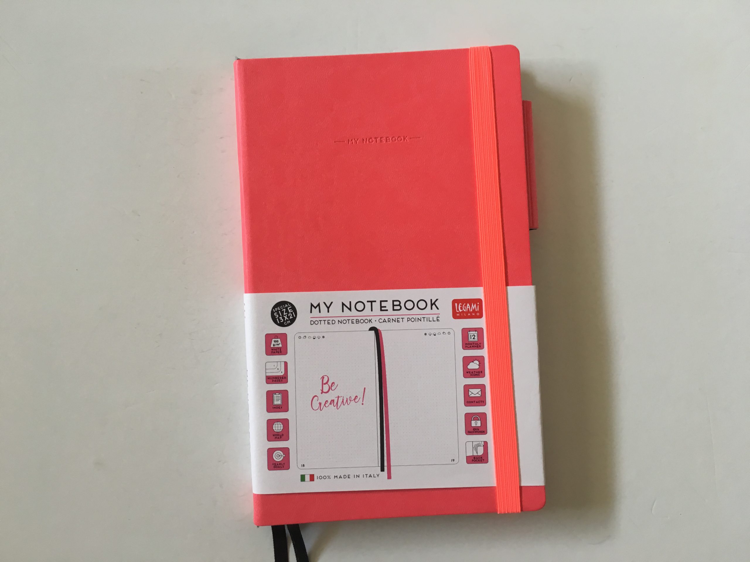 My Legami Dot Grid Notebook Review (Pros, Cons, Pen Testing & Video  Flipthrough)