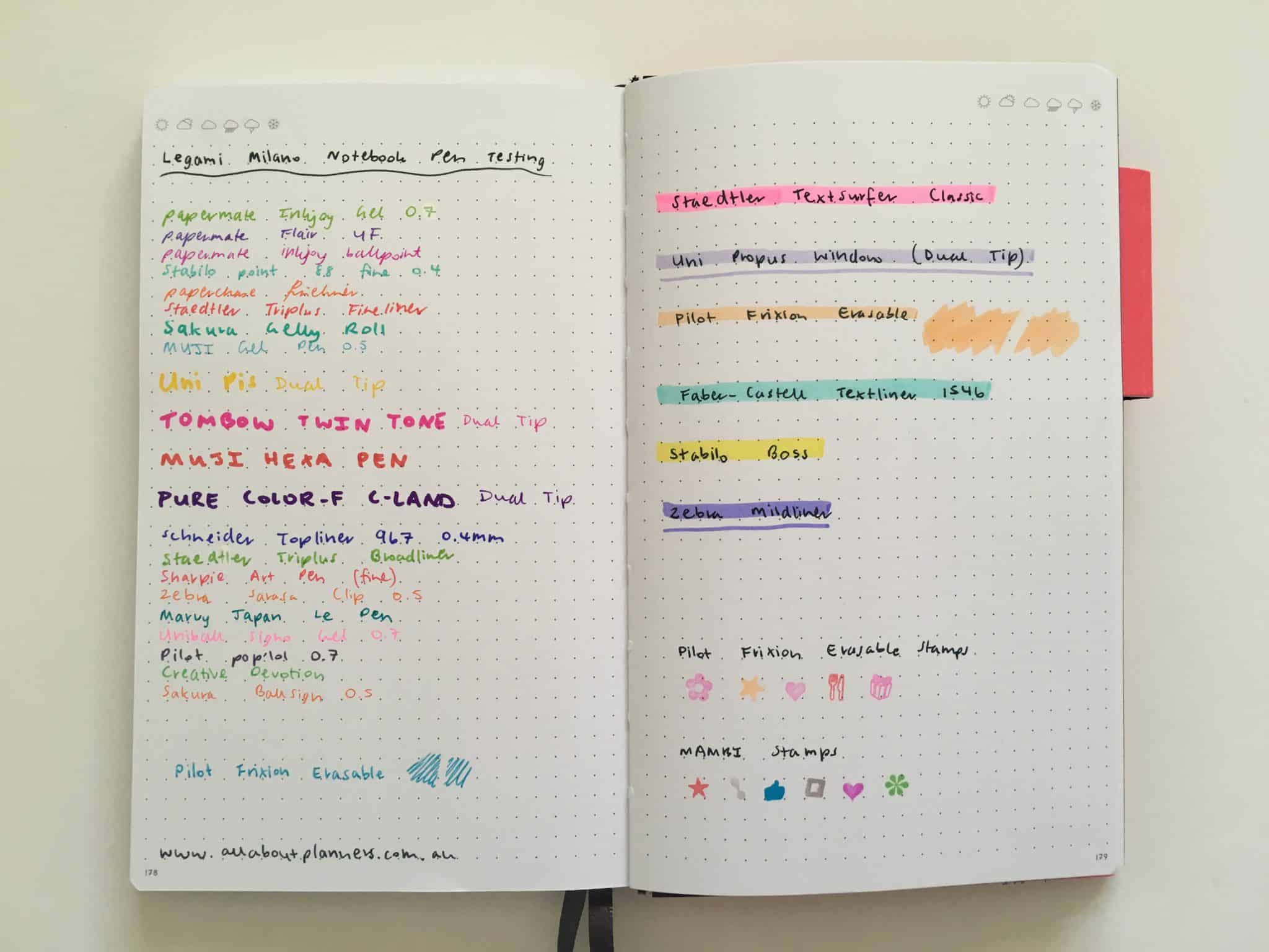 My Legami Dot Grid Notebook Review (Pros, Cons, Pen Testing & Video ...