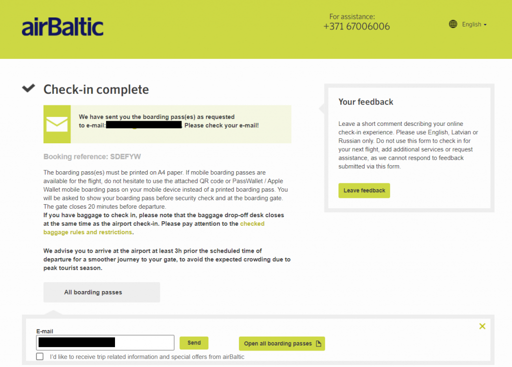air baltic baggage limit luggage restrictions check in