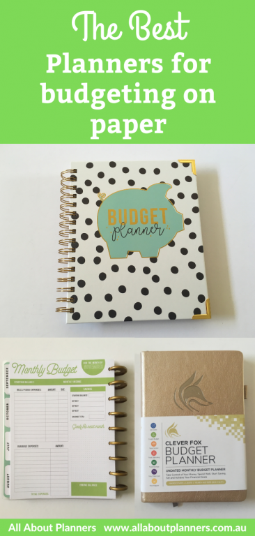 best planners for budgeting on paper tips recommendations all about planners bill tracker monthly calendar payments carpe diem clever fox happy planner comparison