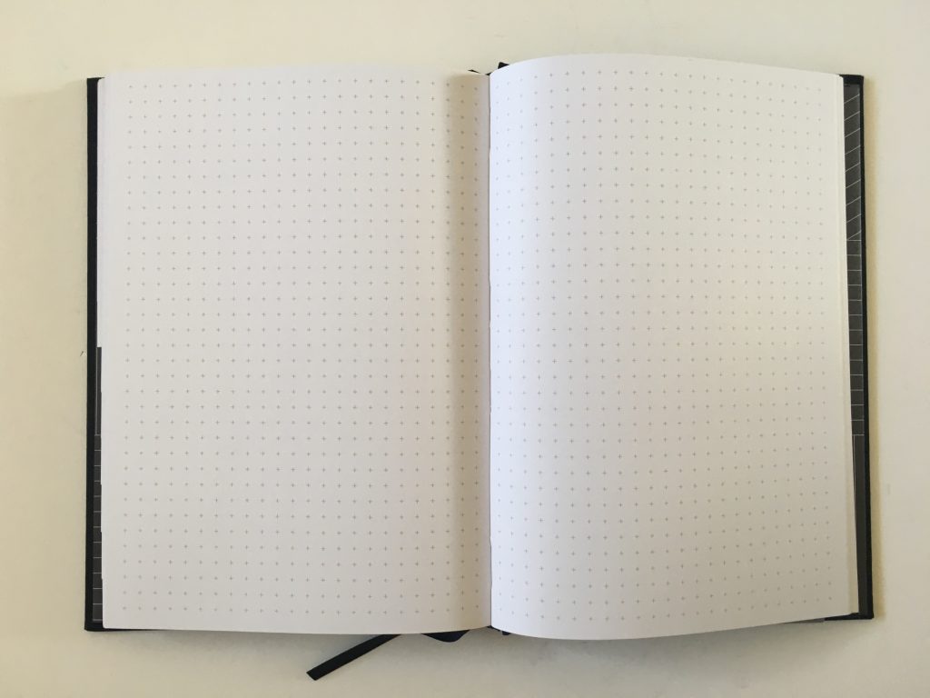 kikki k horizontal weekly planner review monday start lined unlined minimalist hardcover sewn bound 2 pages spread vertical list monthly calendar_13