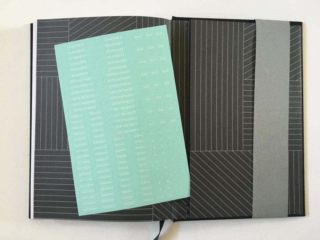 kikki k horizontal weekly planner review monday start lined unlined minimalist hardcover sewn bound 2 pages spread vertical list monthly calendar_19