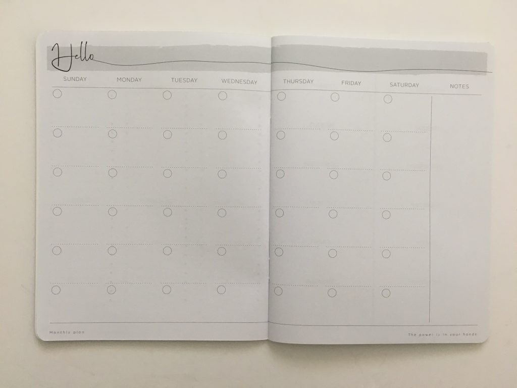 kmart $3 weekly planner undated monthly monday start weekly spread dates at a glance must do should do if i have time cheap australian planner_05