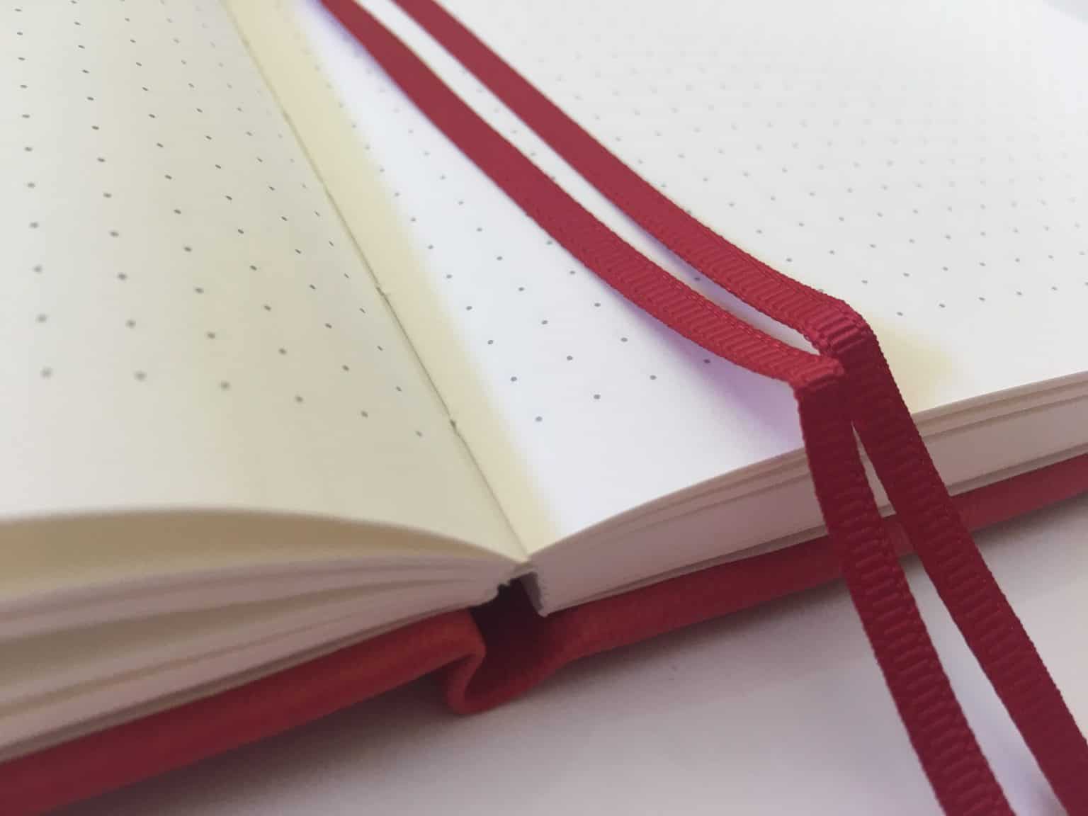 Paper Ideas Dot Grid Notebook Review & Pen Test (and comparison with ...