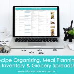 How I use Excel for organizing recipes, meal planning, food inventory and grocery lists