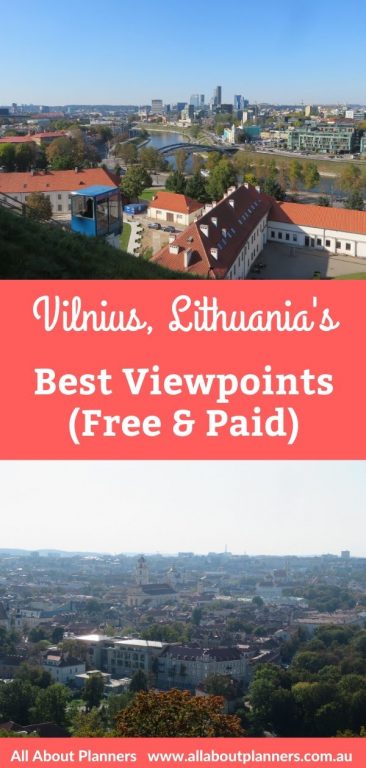 vilnius best viewpoints lookouts free and paid lithuania itinerary guide for visiting