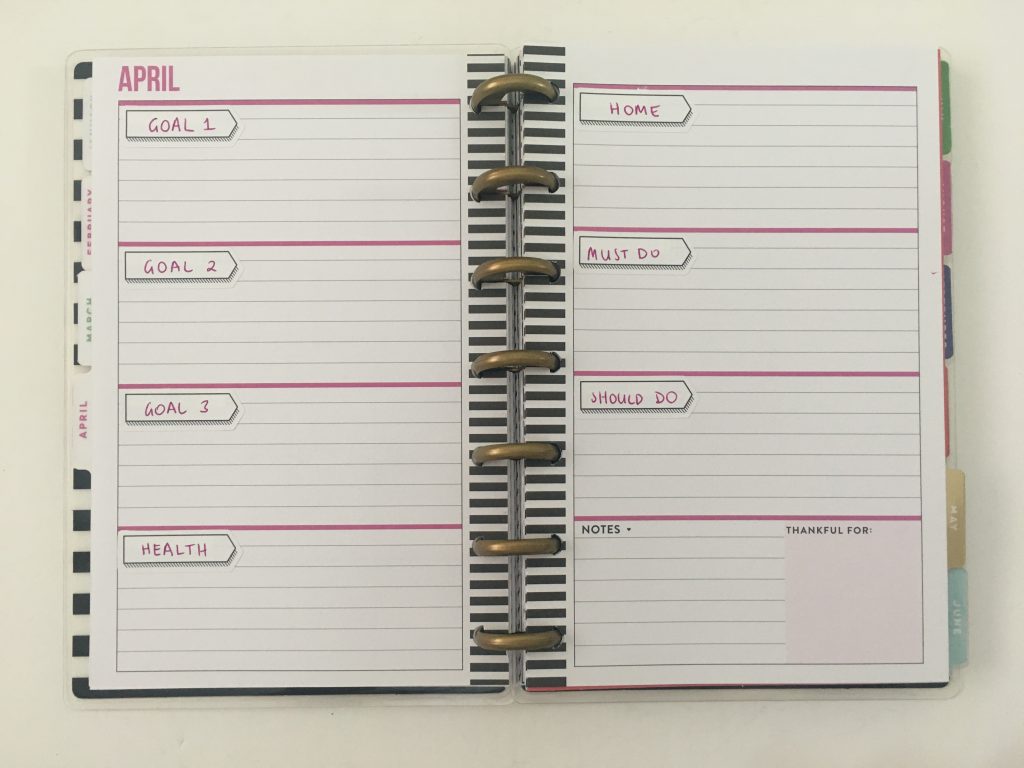 happy planner hacks mini happy planner goals category planning how to use an expired planner planning newbie tips inspiration ideas