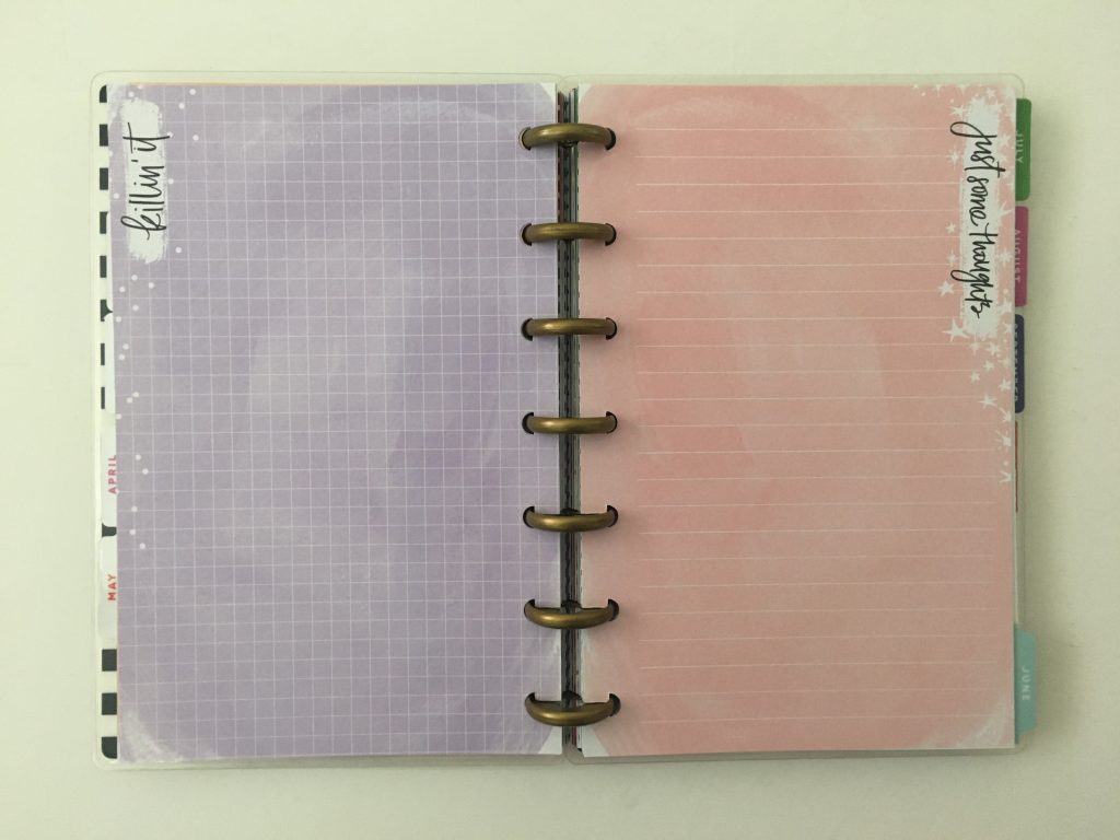 4 Pack Happy Planner Medium Fill Paper 40/Pkg-Happy Journal Dot Grid 