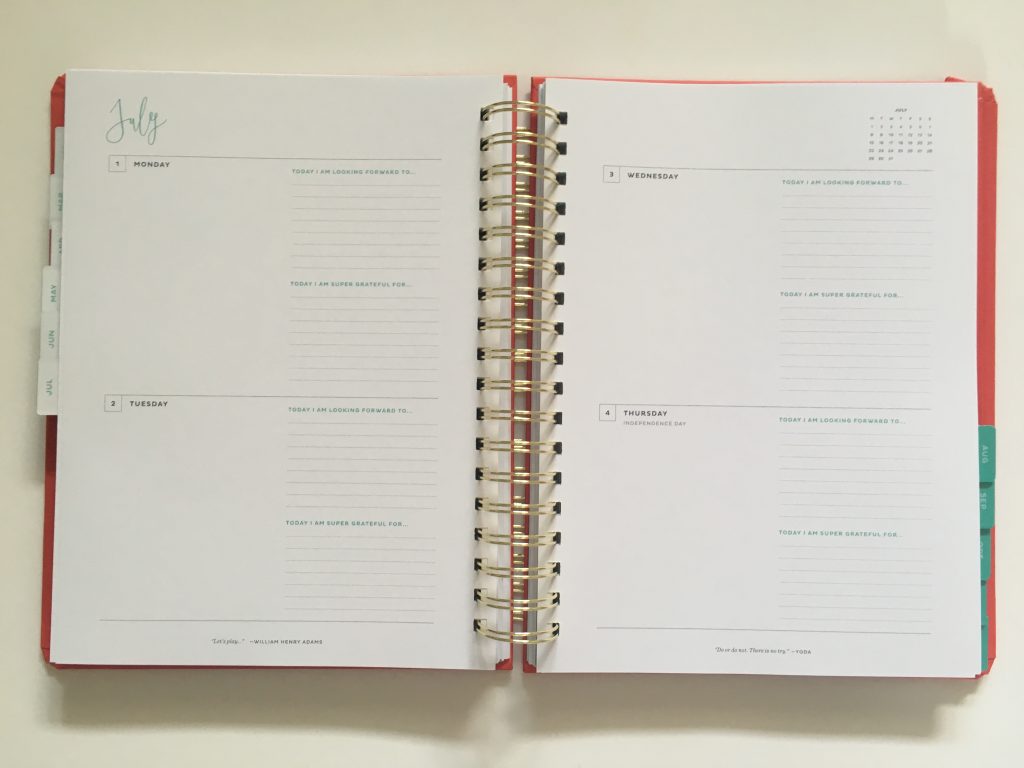 my infinite agenda weekly planner review pros and cons paper quality large page size 4 pages per week plenty of room to write unlined video flipthrough_21