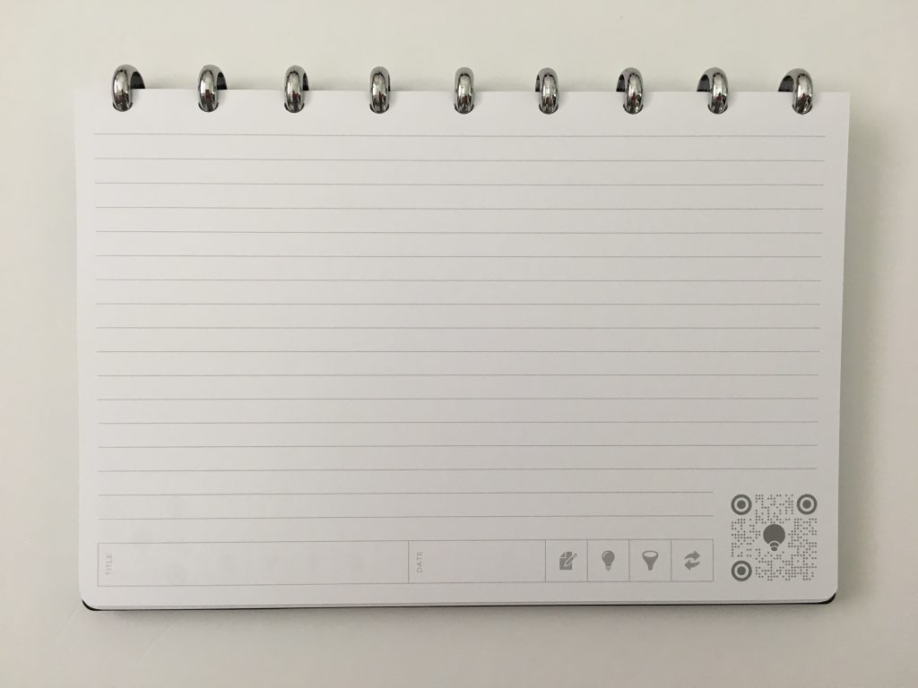 thinkers notebook dot grid lined bright white app student corporate discbound aluminium rings poly cover pros and cons review all about planners_18