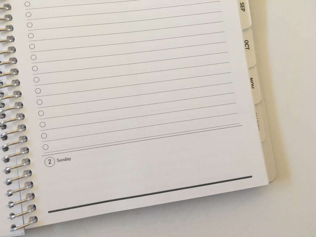 Agendio a5 weekly planner review custom personalised horizontal weekdays monday start project due checklist pre plan week_07