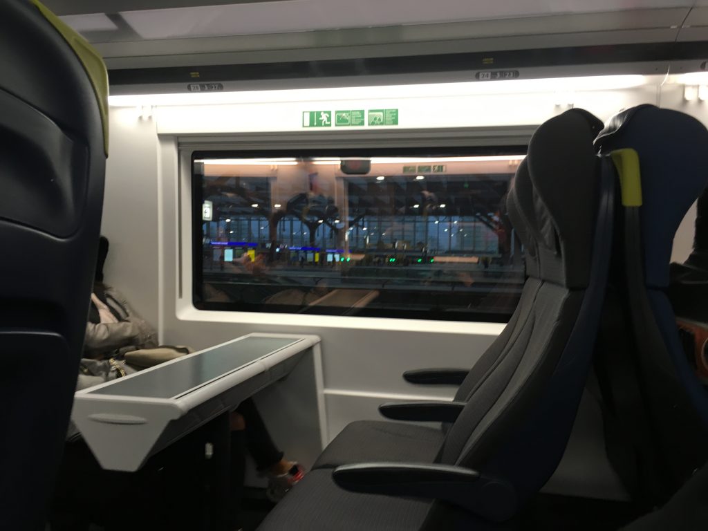 Eurostar train review Amsterdam Netherlands to Brussels Belgium pros and cons worth the time and money do I recommend tips cost