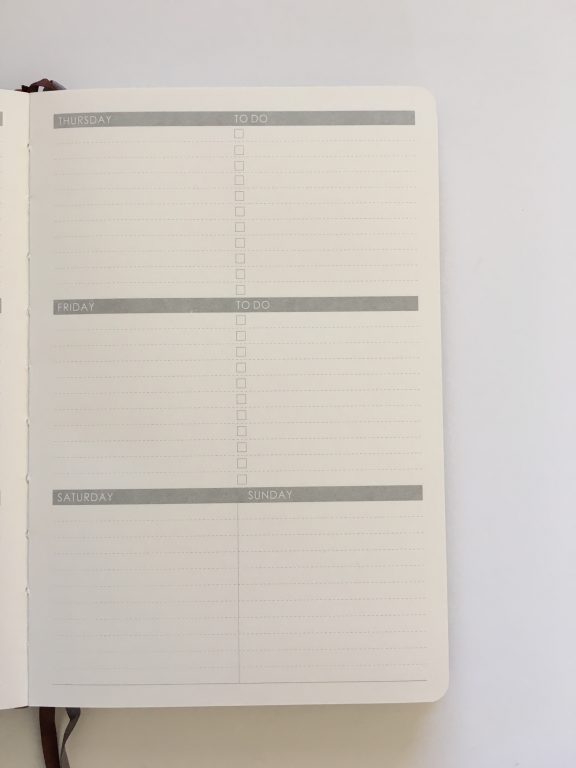 Lemome weekly planner review pros and cons monday week start horizontal habit tracker sewn bound hardcover review video_13