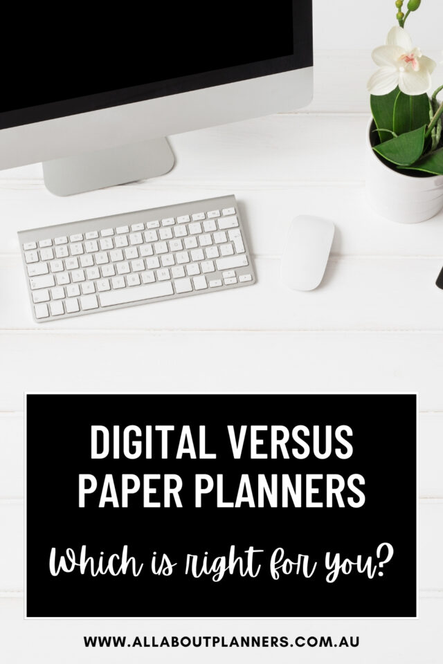 digital versus paper planners which is right for you should you use a paper planner diary agenda organizer bullet journal versus spreadsheets for time management