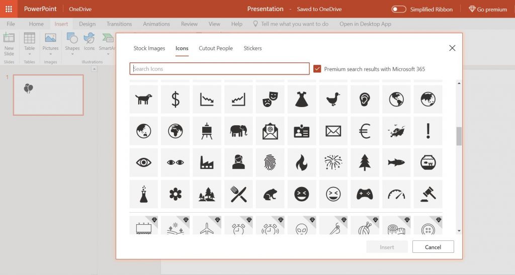 using icons in microsoft powerpoint 365 free tools for making printables and digital planners